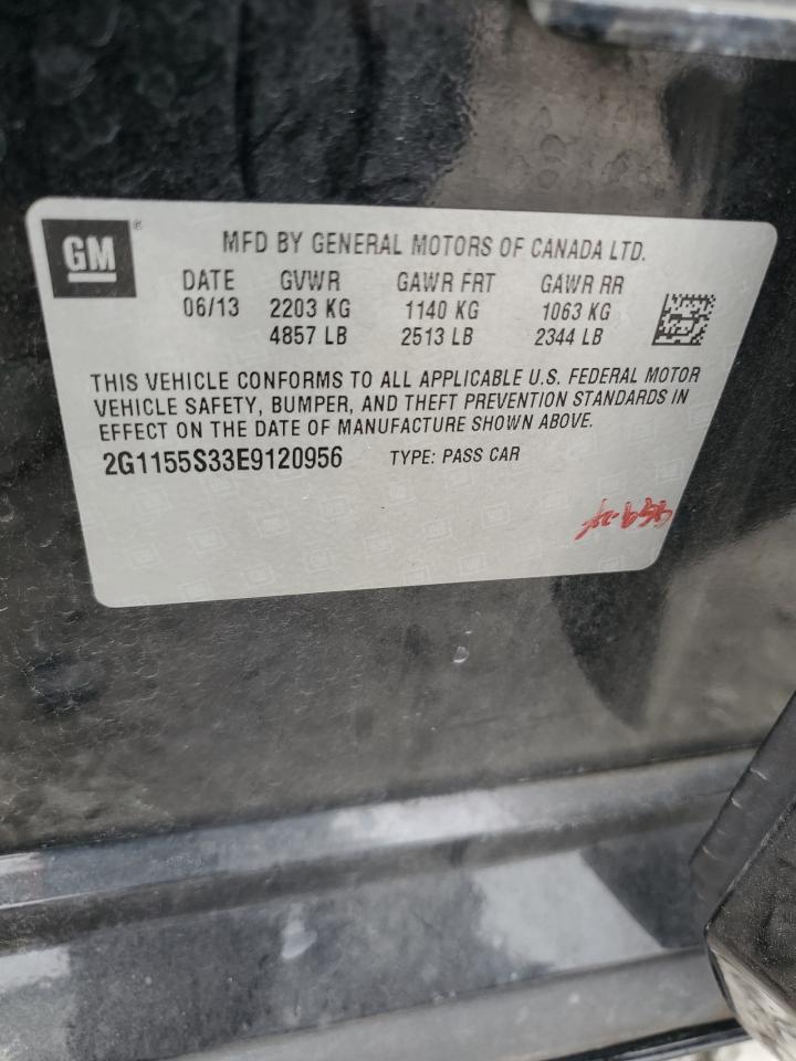 2014 Chevrolet Impala Ltz VIN: 2G1155S33E9120956 Lot: 71706025