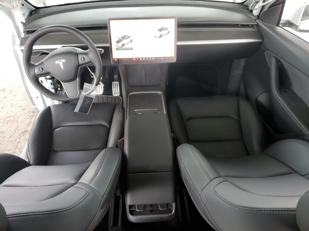 2022 Tesla Model Y VIN: 7SAYGDEF0NF487098 Lot: 80744715