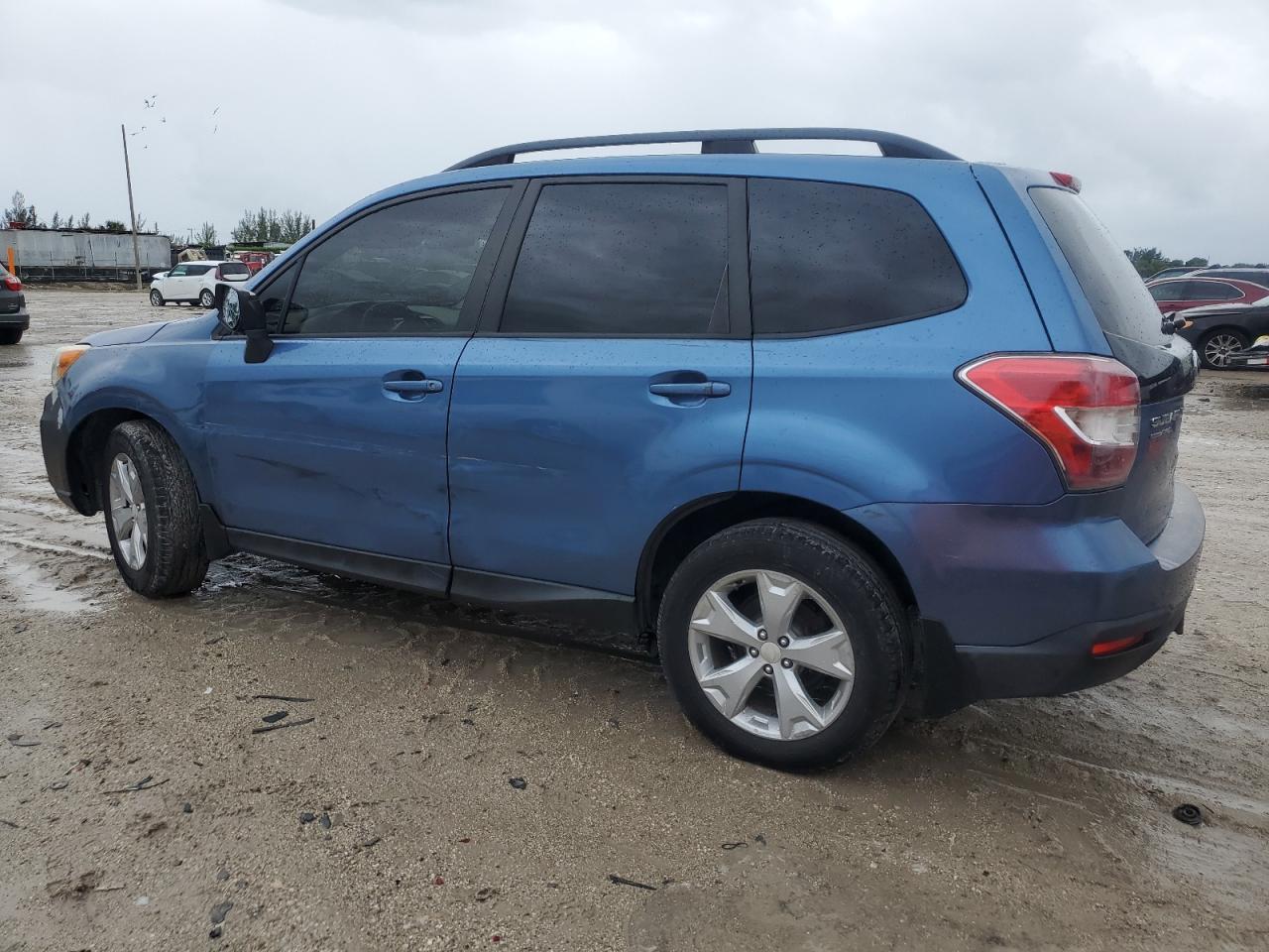 2015 Subaru Forester 2.5I Premium blue null gas JF2SJADC1FH473708 photo #3