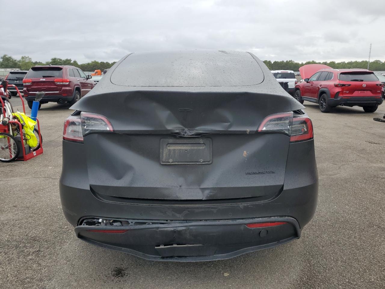 2022 Tesla Model Y VIN: 7SAYGDEE8NF417629 Lot: 80784435