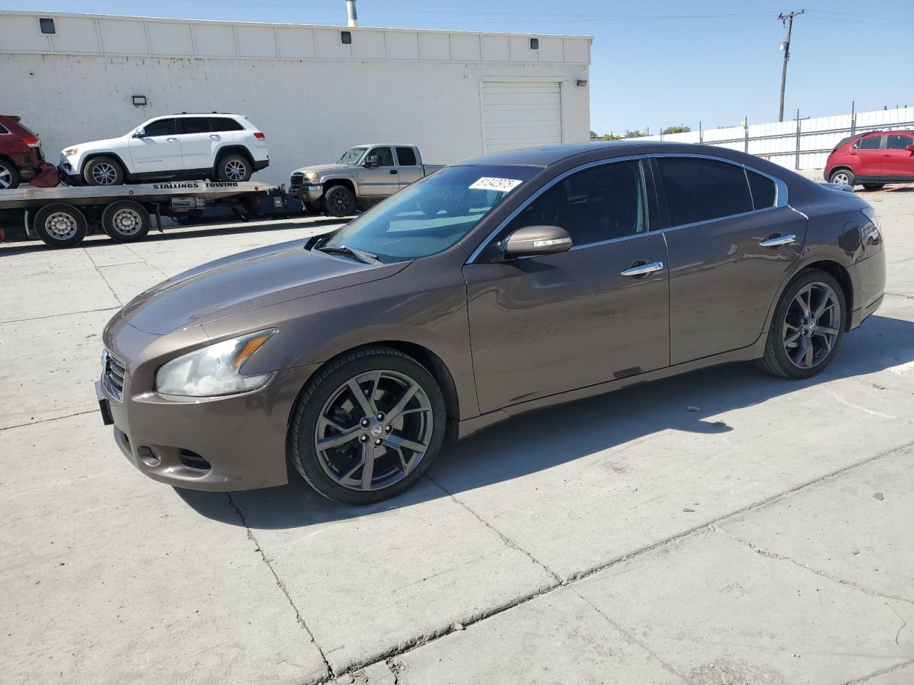 2014 Nissan Maxima S brown null gas 1N4AA5AP2EC430702 photo #1