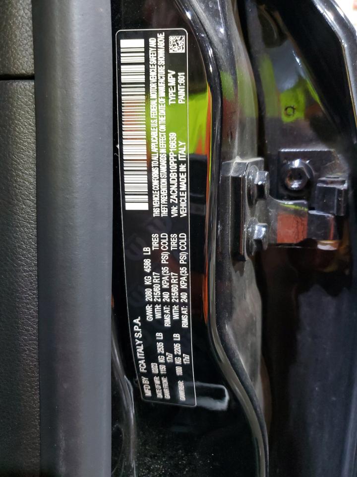 2023 Jeep Renegade Latitude VIN: ZACNJDB10PPP16639 Lot: 80525975