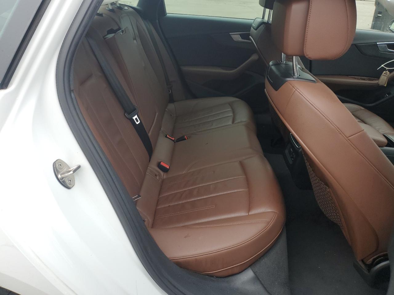 2019 Audi A4 Premium Plus VIN: WAUENAF40KA056635 Lot: 81600255