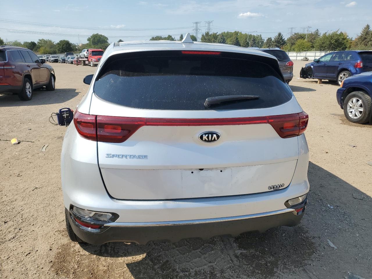 2020 Kia Sportage Lx VIN: KNDPMCAC2L7800856 Lot: 80026065
