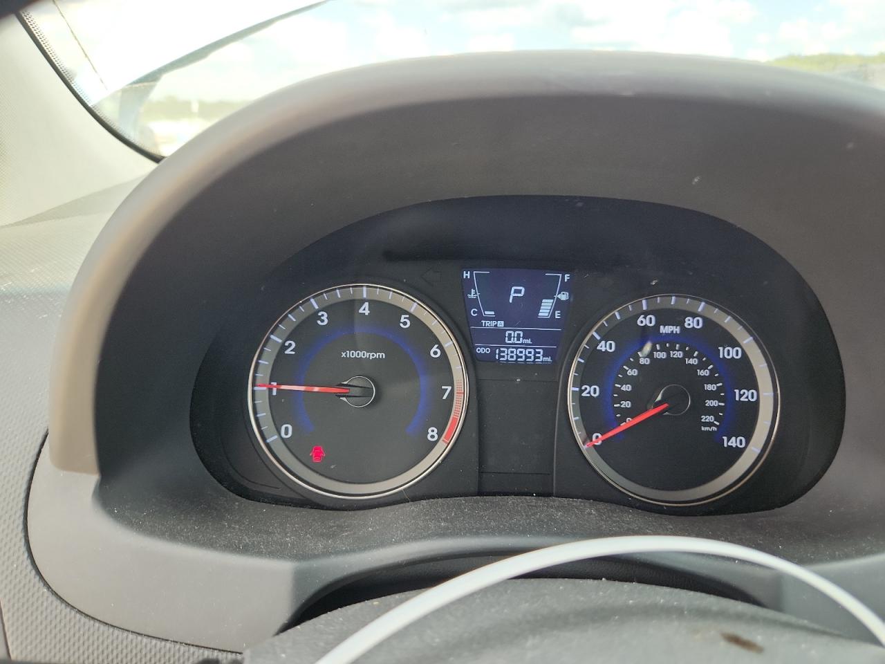 2013 Hyundai Accent Gls VIN: KMHCU5AE5DU065428 Lot: 83760955