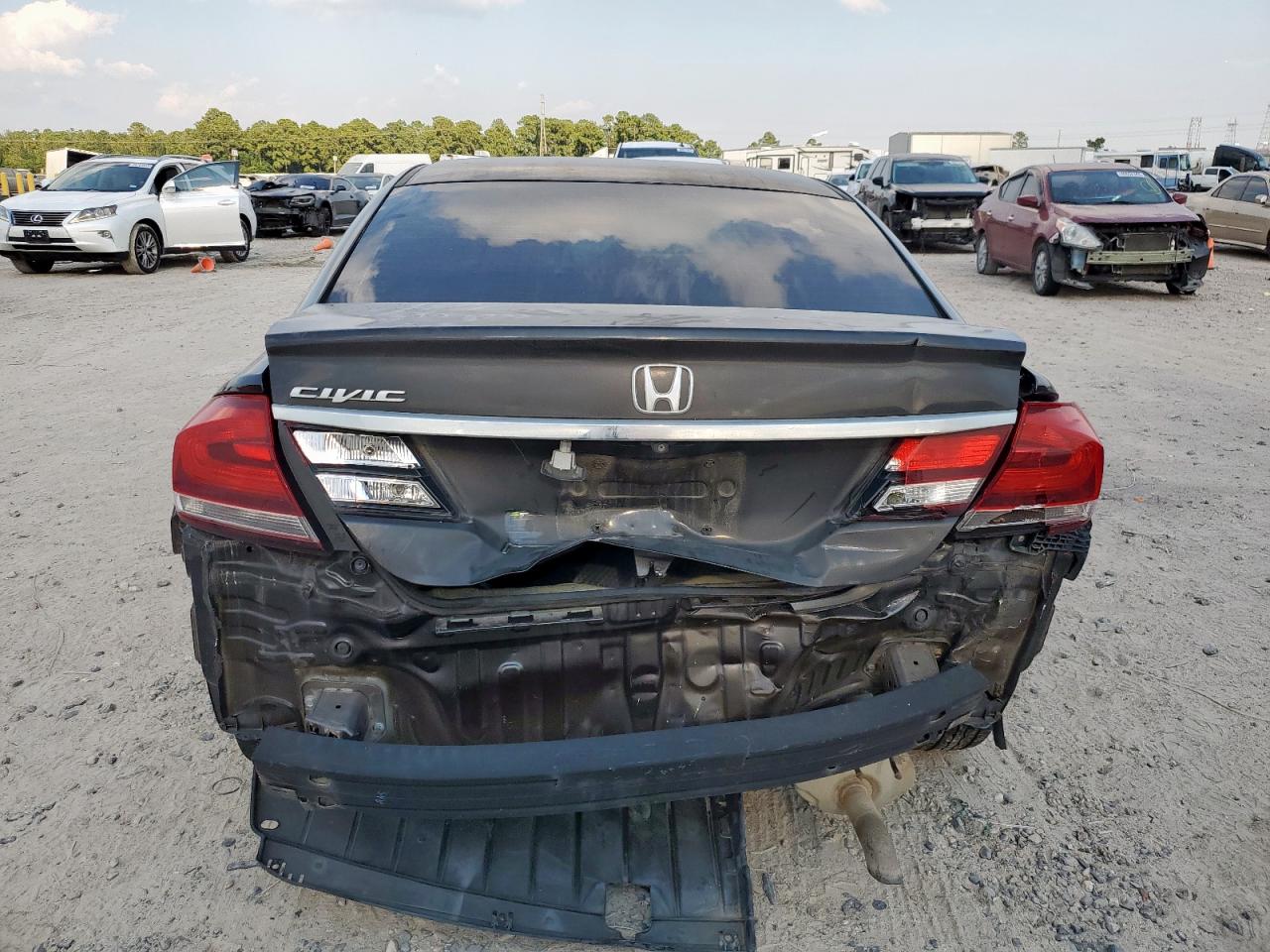 2013 Honda Civic Lx VIN: 2HGFB2F54DH559850 Lot: 72099825