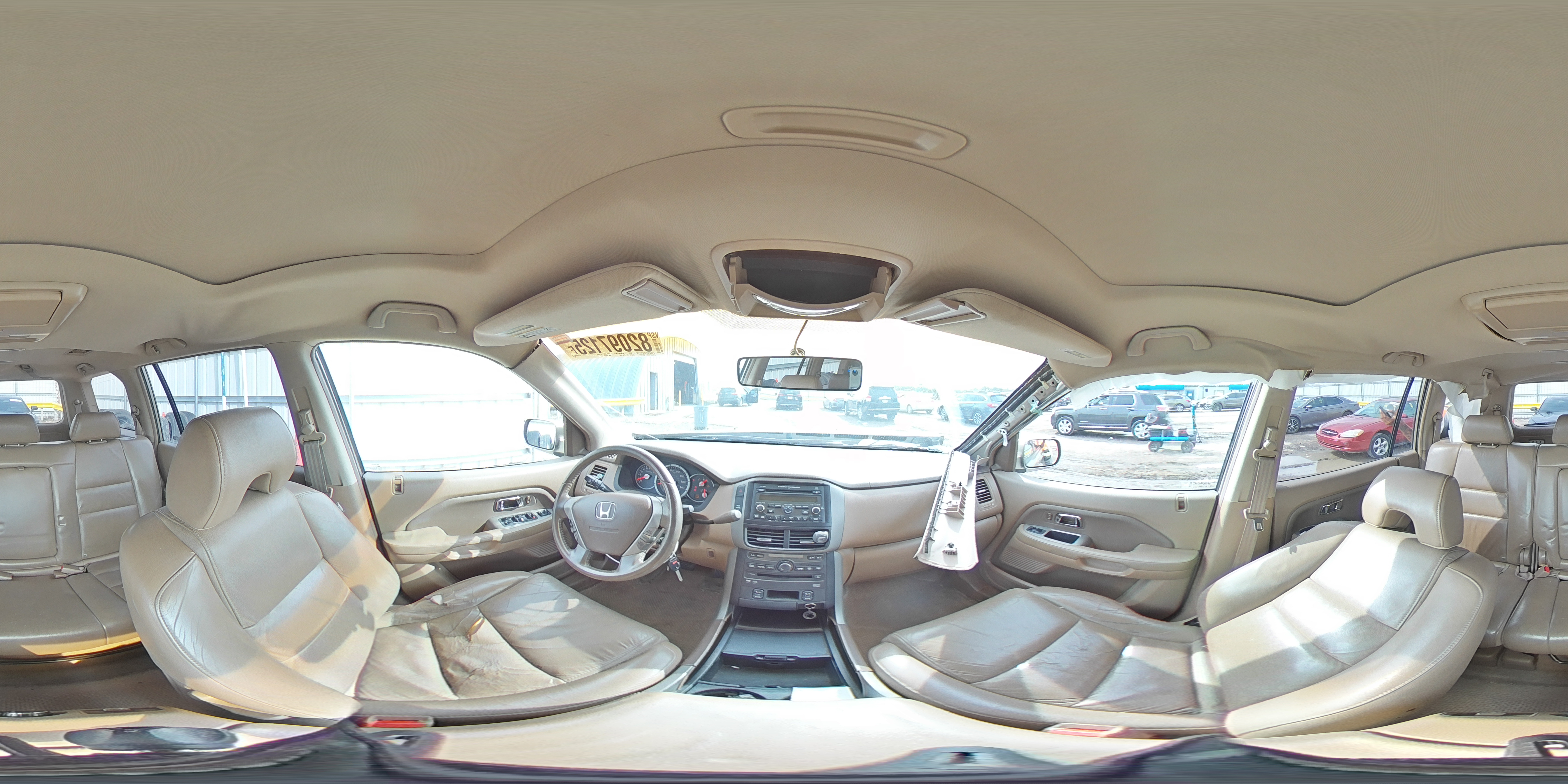 2006 Honda Pilot Ex VIN: 5FNYF28696B000529 Lot: 82097125