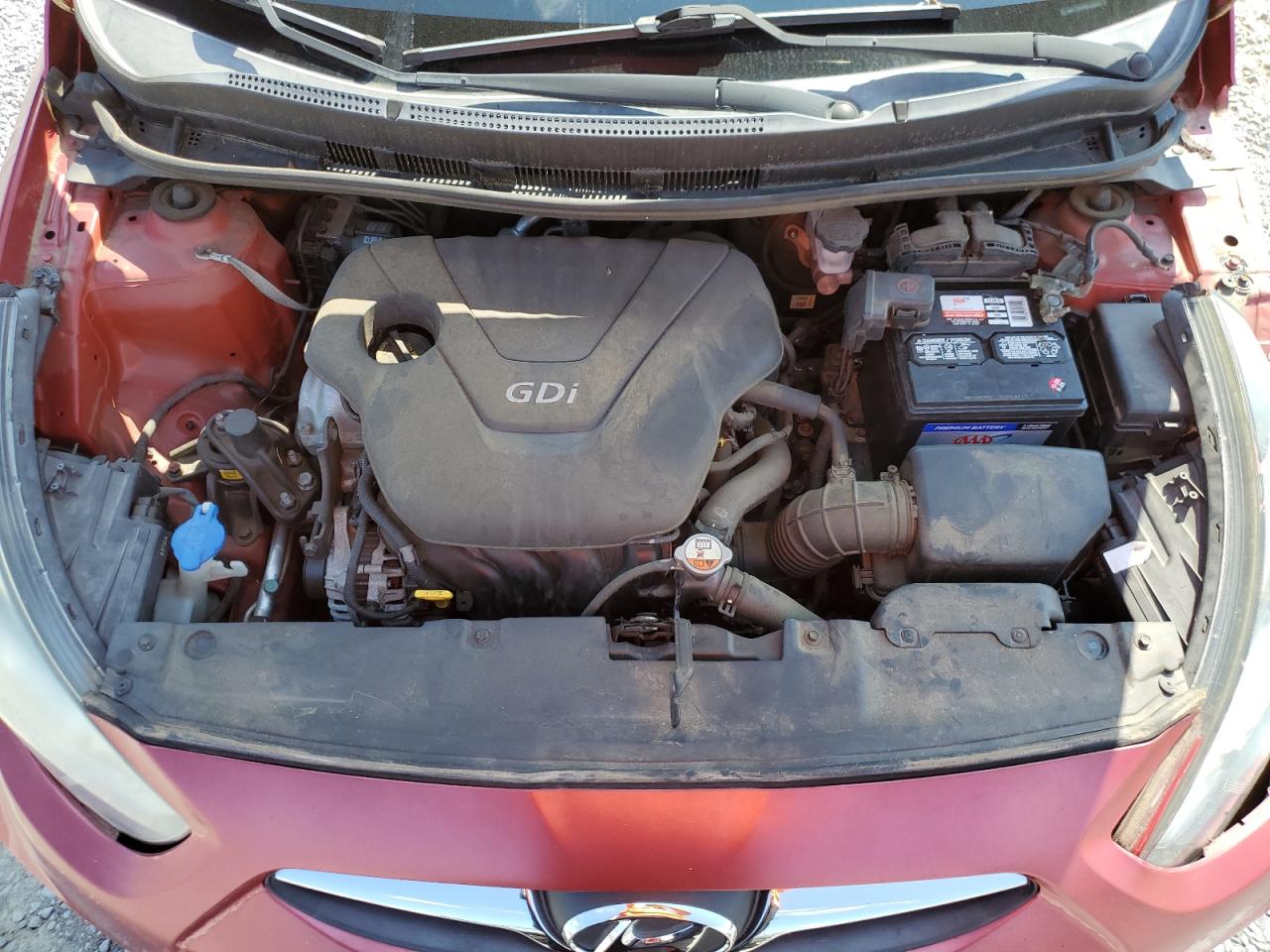 2013 Hyundai Accent Gls VIN: KMHCT5AEXDU123391 Lot: 71973585