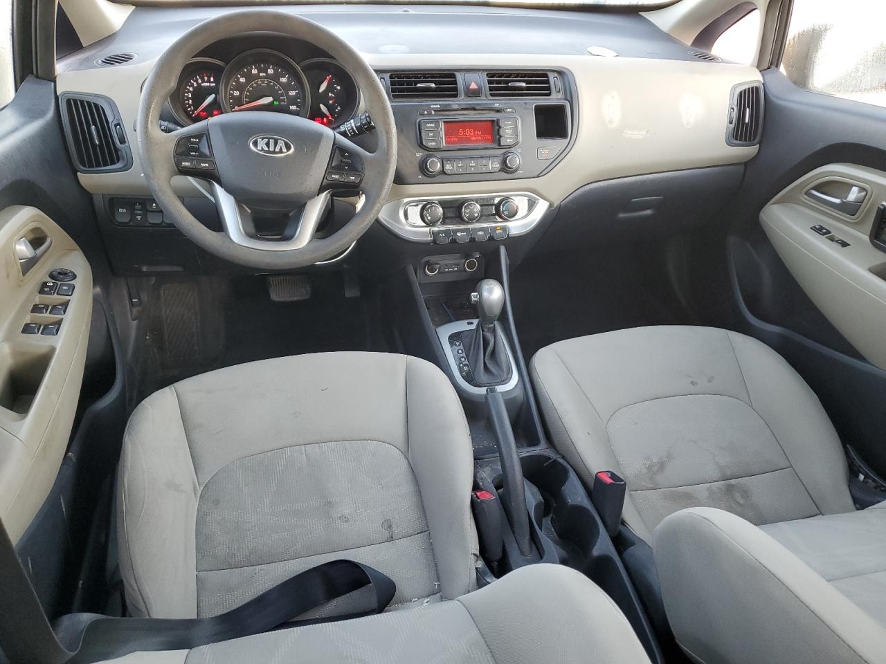 2014 Kia Rio Lx VIN: KNADM5A38E6346410 Lot: 81430255