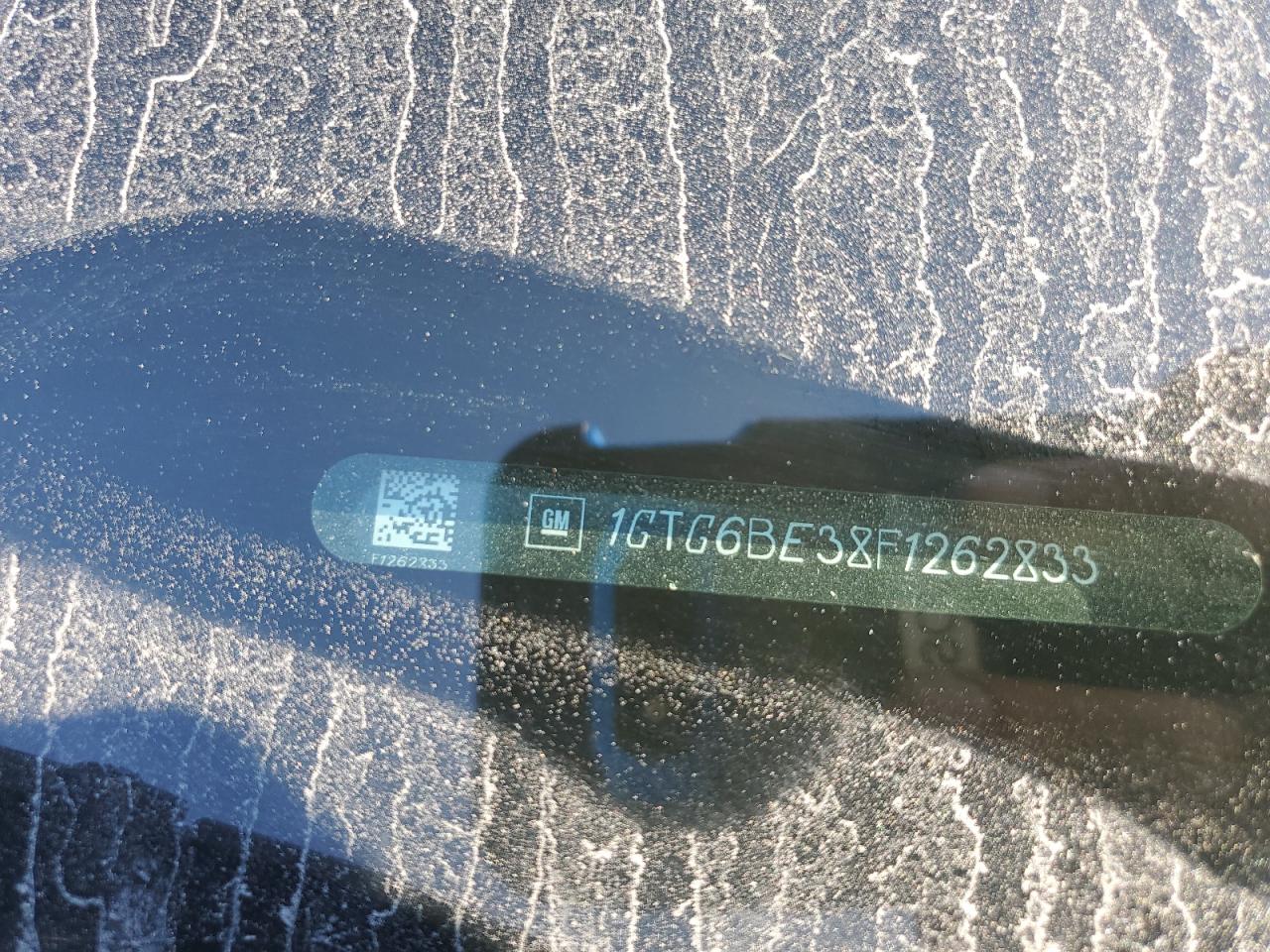 2015 GMC Canyon Sle VIN: 1GTG6BE38F1262833 Lot: 80325575