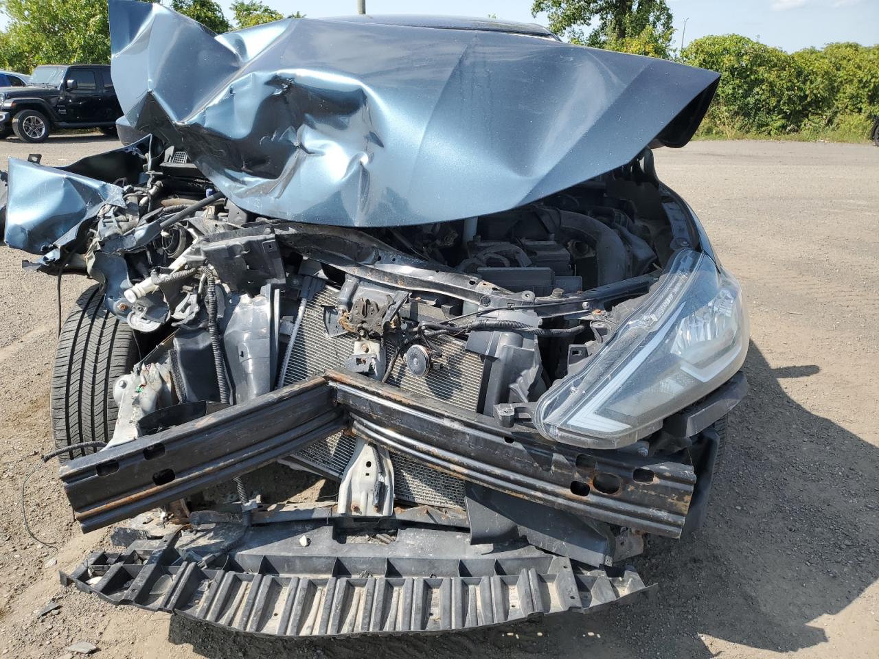 2017 Nissan Sentra S VIN: 3N1AB7AP2HY357347 Lot: 71798365