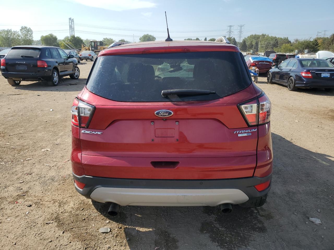 2018 Ford Escape Titanium VIN: 1FMCU9J9XJUC55926 Lot: 80460885