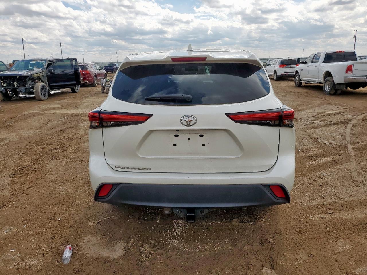 2021 Toyota Highlander L VIN: 5TDCZRAH8MS527573 Lot: 80402865
