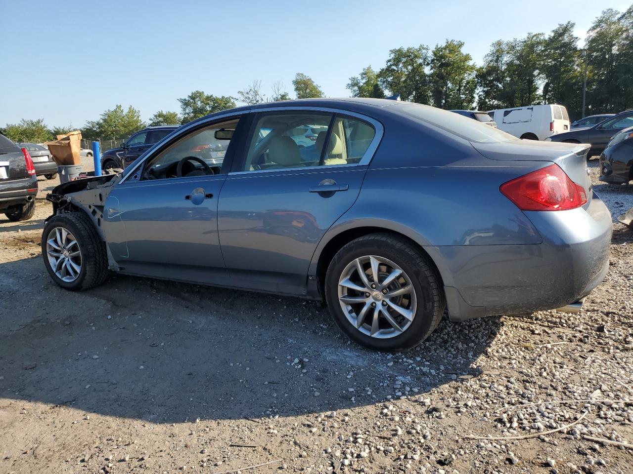 2009 Infiniti G37 turquoise null gasoline JNKCV61F89M050248 photo #3