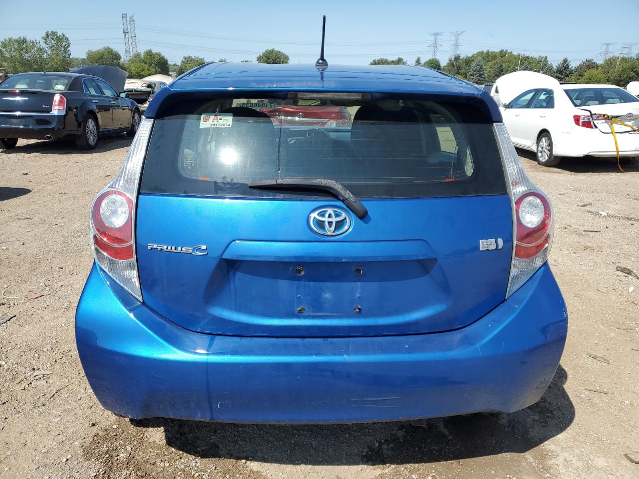 2013 Toyota Prius C VIN: JTDKDTB39D1045394 Lot: 71846635
