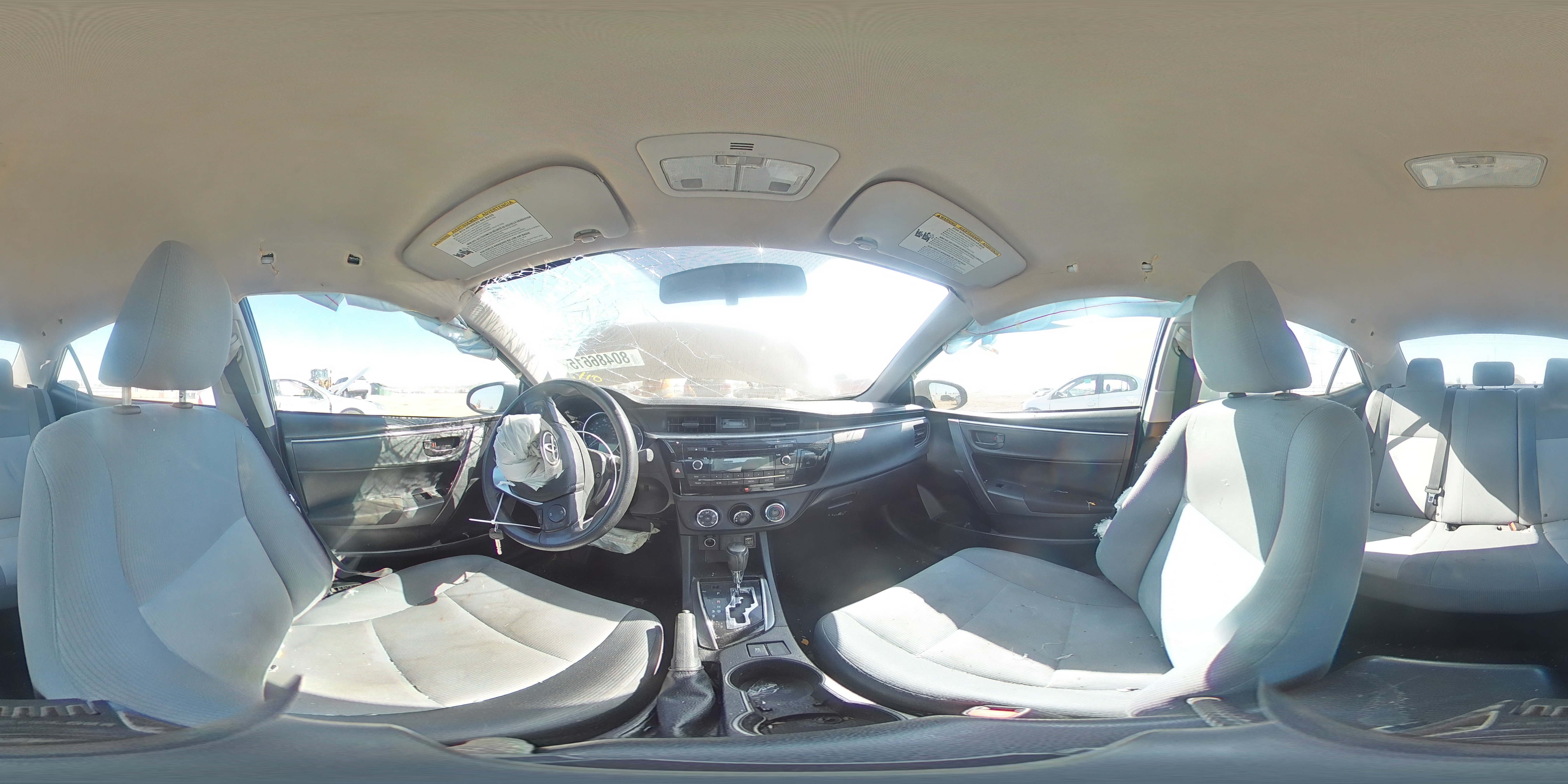 2015 Toyota Corolla L VIN: 2T1BURHE7FC432908 Lot: 80486615