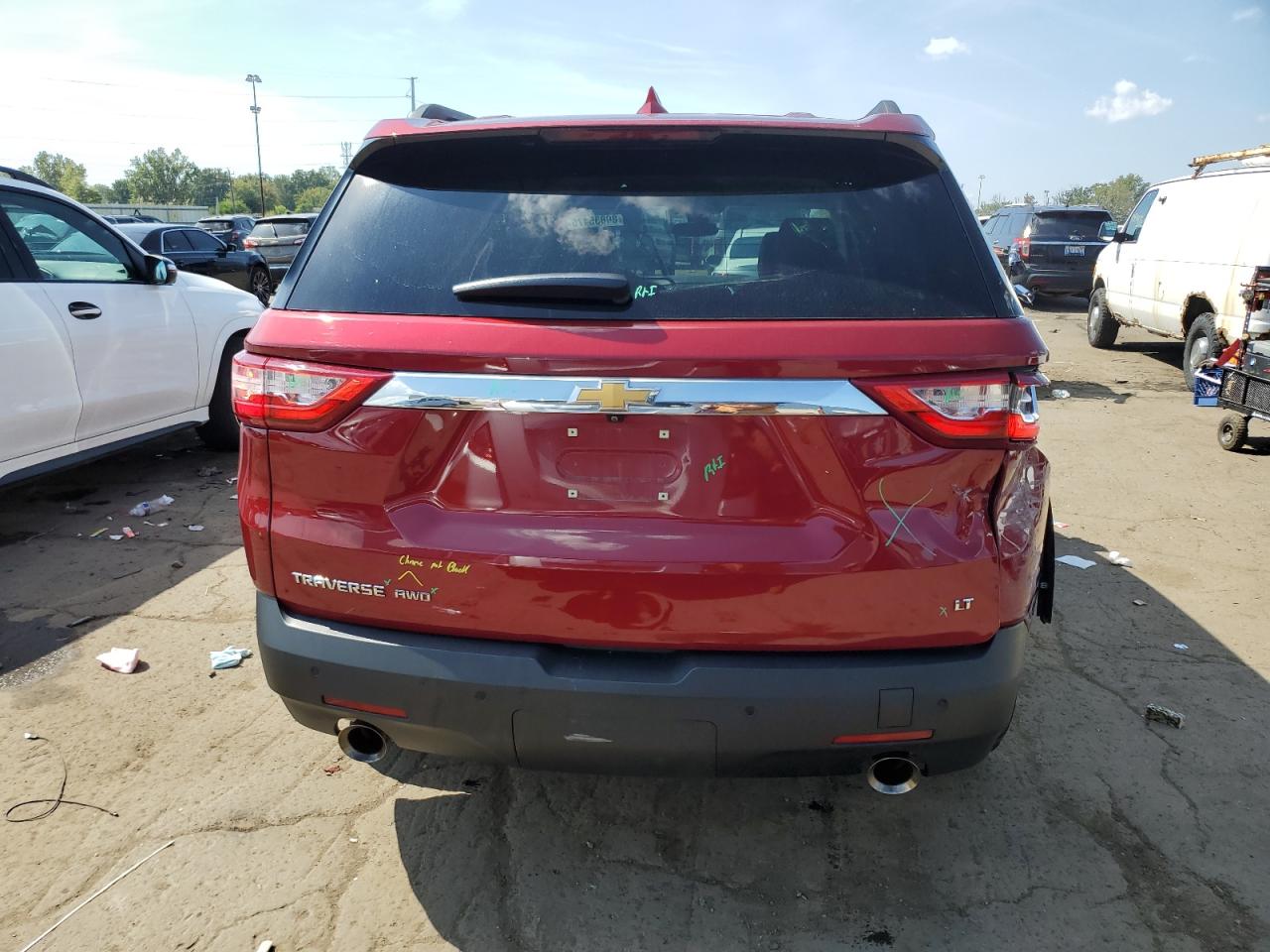 2021 Chevrolet Traverse Lt VIN: 1GNEVHKW4MJ207926 Lot: 80835475