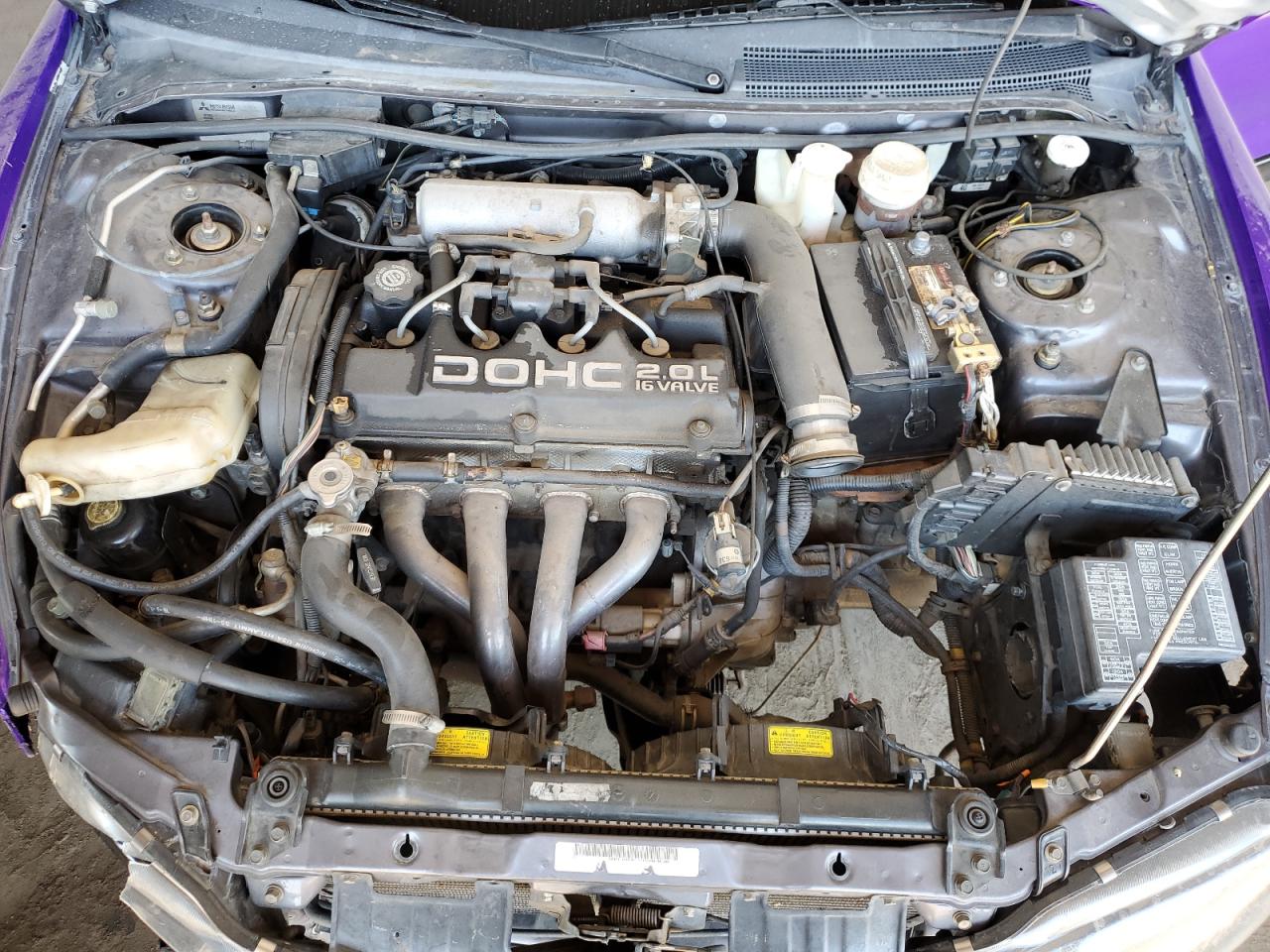 1997 Mitsubishi Eclipse Rs VIN: 4A3AK34YXVE115373 Lot: 80578495