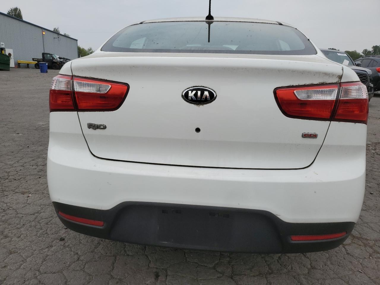 2014 Kia Rio Lx VIN: KNADM4A33E6354604 Lot: 71299465
