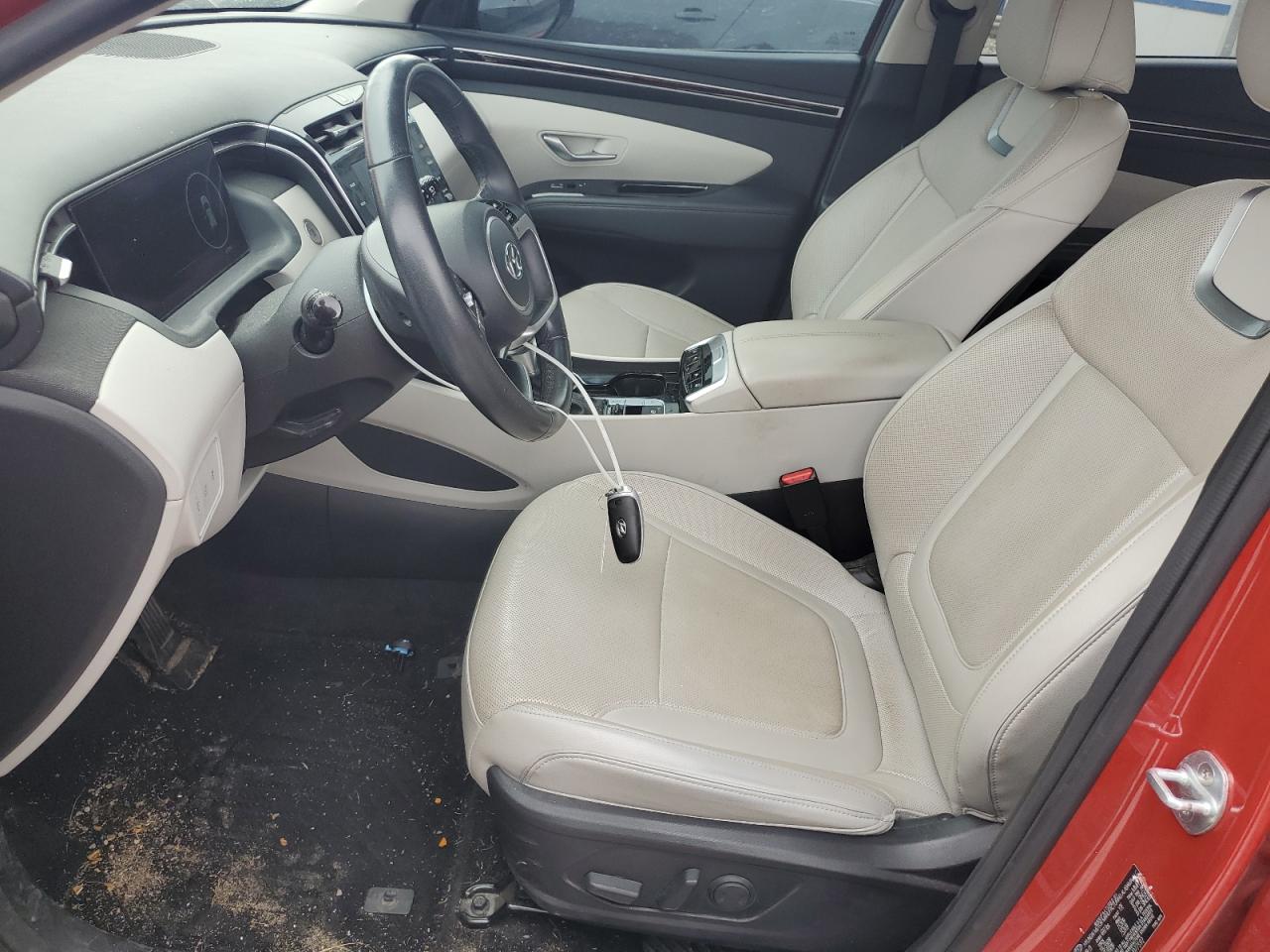 2022 Hyundai Tucson Sel VIN: 5NMJCCAE7NH077592 Lot: 80615295