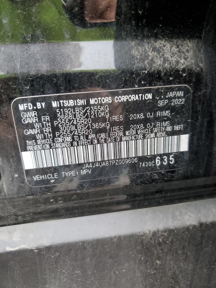 2023 Mitsubishi Outlander Se VIN: JA4J4UA87PZ009606 Lot: 83789745