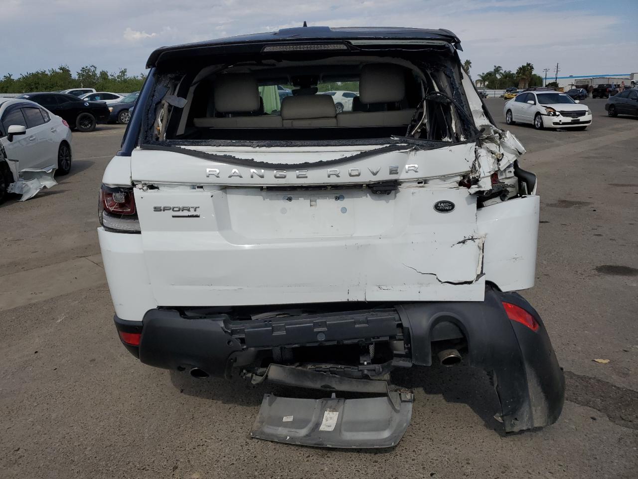 2017 Land Rover Range Rover Sport Hse VIN: SALWR2FV7HA153343 Lot: 81801485
