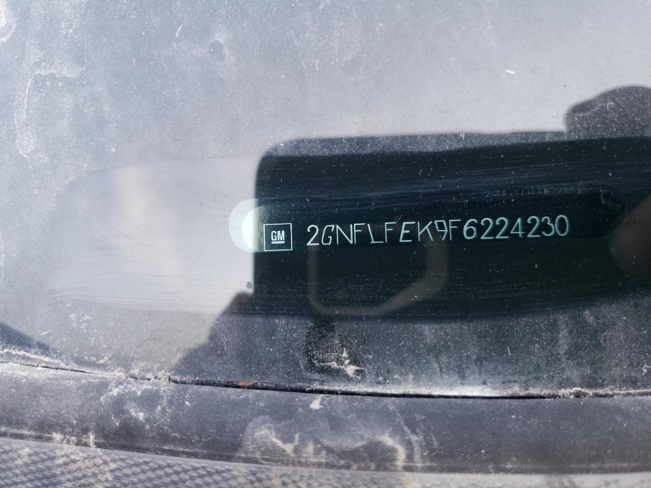 2015 Chevrolet Equinox Lt VIN: 2GNFLFEK9F6224230 Lot: 81025655