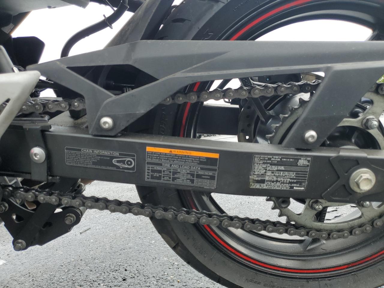 2025 Kawasaki Ex500 VIN: ML5EXGG11SDA70530 Lot: 80889895