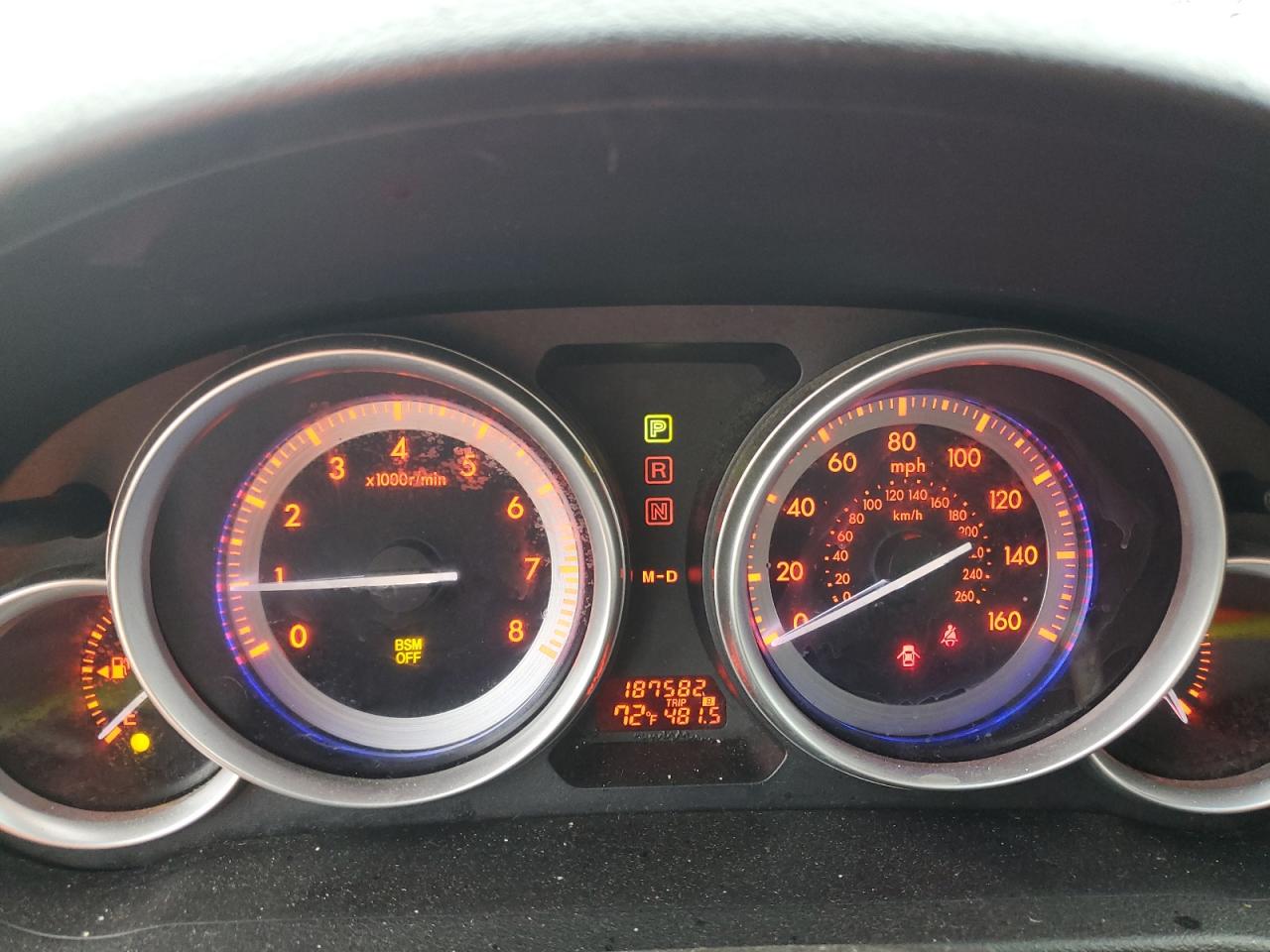 2009 Mazda 6 S VIN: 1YVHP82B595M25638 Lot: 81802765