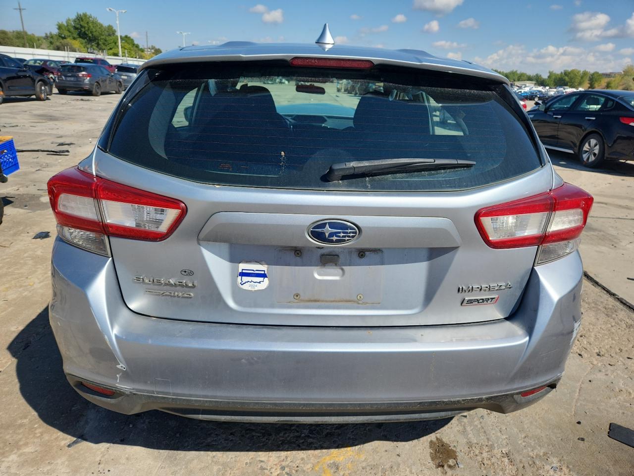 2019 Subaru Impreza Sport VIN: 4S3GTAJ60K1704520 Lot: 82059855