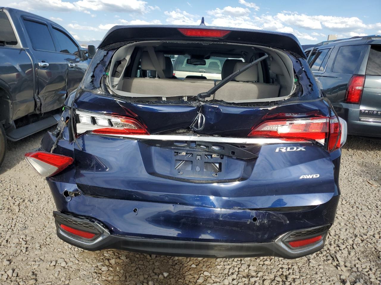 2016 Acura Rdx Advance VIN: 5J8TB4H75GL018472 Lot: 80558915
