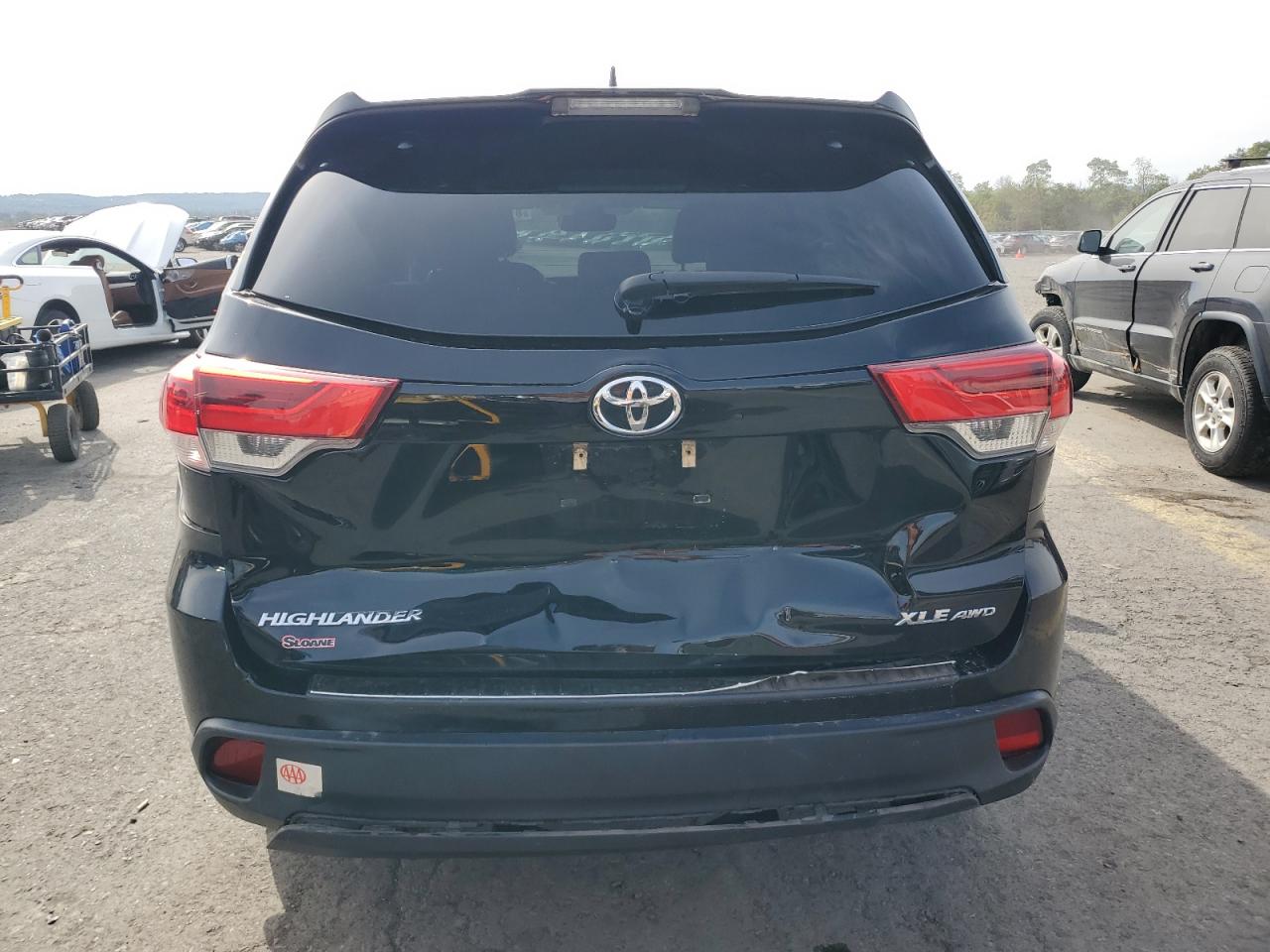 2019 Toyota Highlander Se VIN: 5TDJZRFH7KS591391 Lot: 81909625