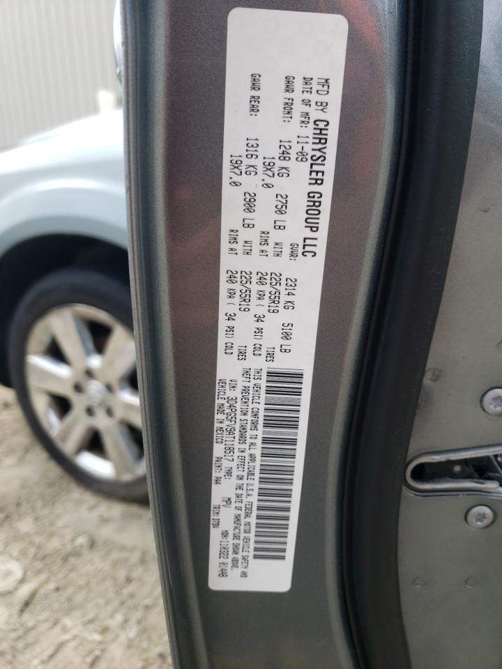 2010 Dodge Journey Sxt VIN: 3D4PG5FV9AT118517 Lot: 80100995