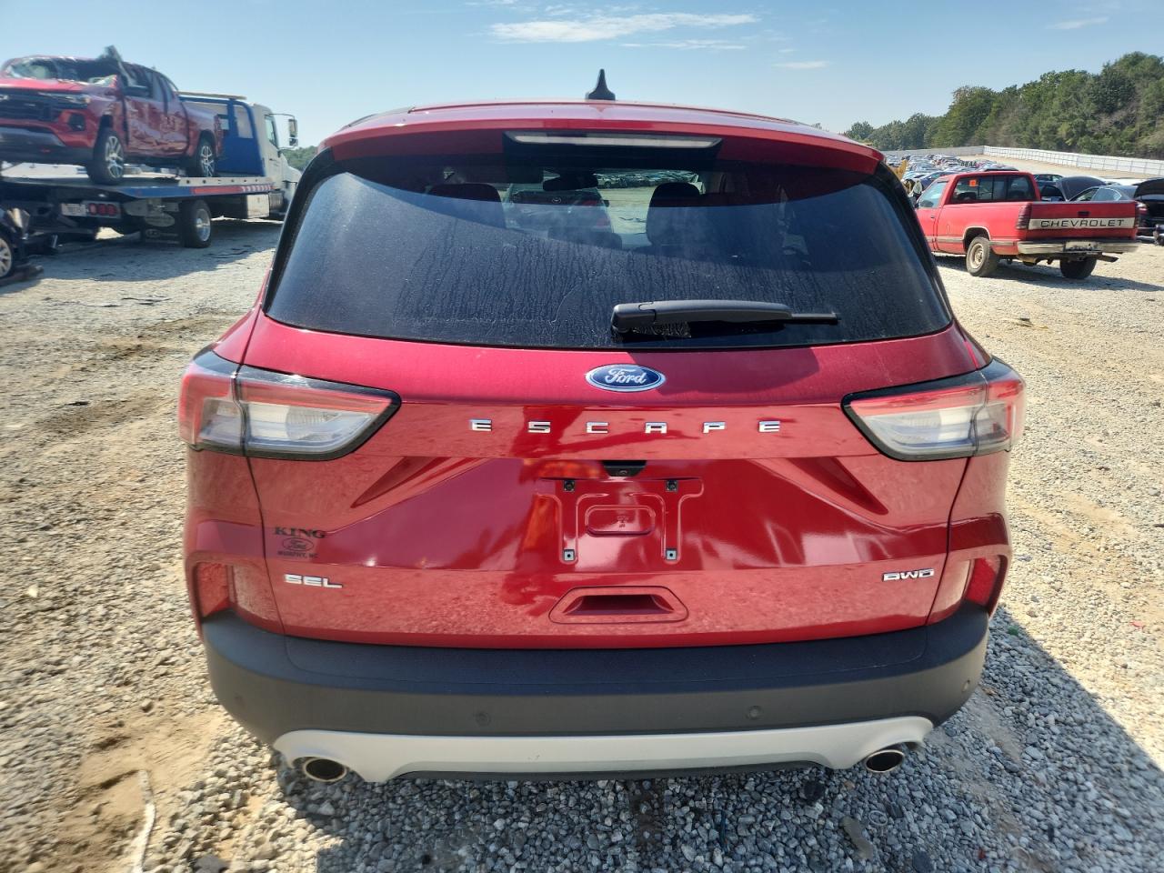 2022 Ford Escape Sel VIN: 1FMCU9H6XNUA58532 Lot: 80217375