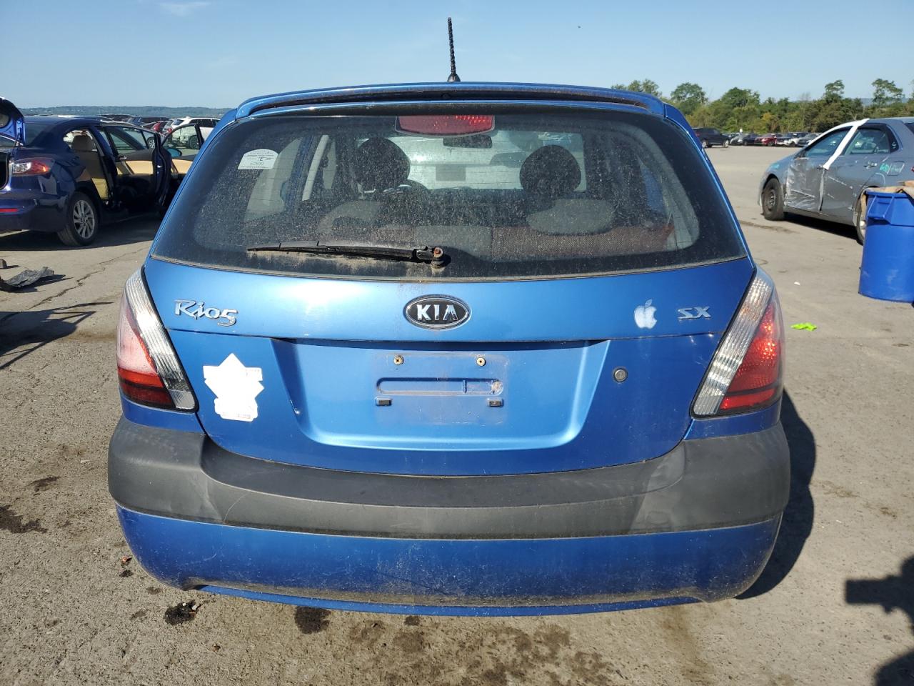 2007 Kia Rio 5 Sx VIN: KNADE163576262952 Lot: 71041315