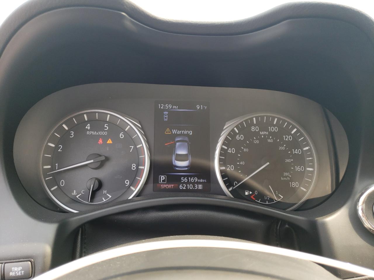 2019 Infiniti Q50 Luxe VIN: JN1EV7AR4KM557523 Lot: 71525785