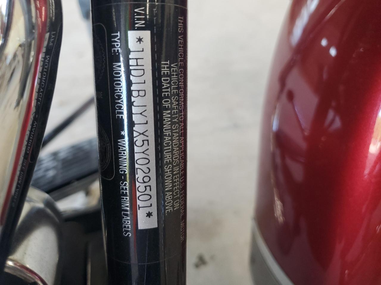 2005 Harley-Davidson Flstc VIN: 1HD1BJY1X5Y029501 Lot: 71487915