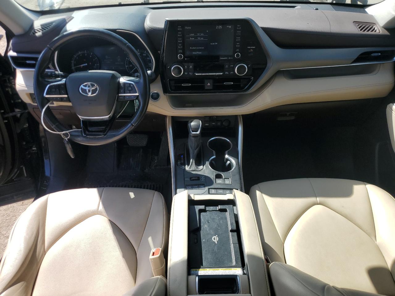 2021 Toyota Highlander Xle VIN: 5TDGZRBH1MS551245 Lot: 83946945