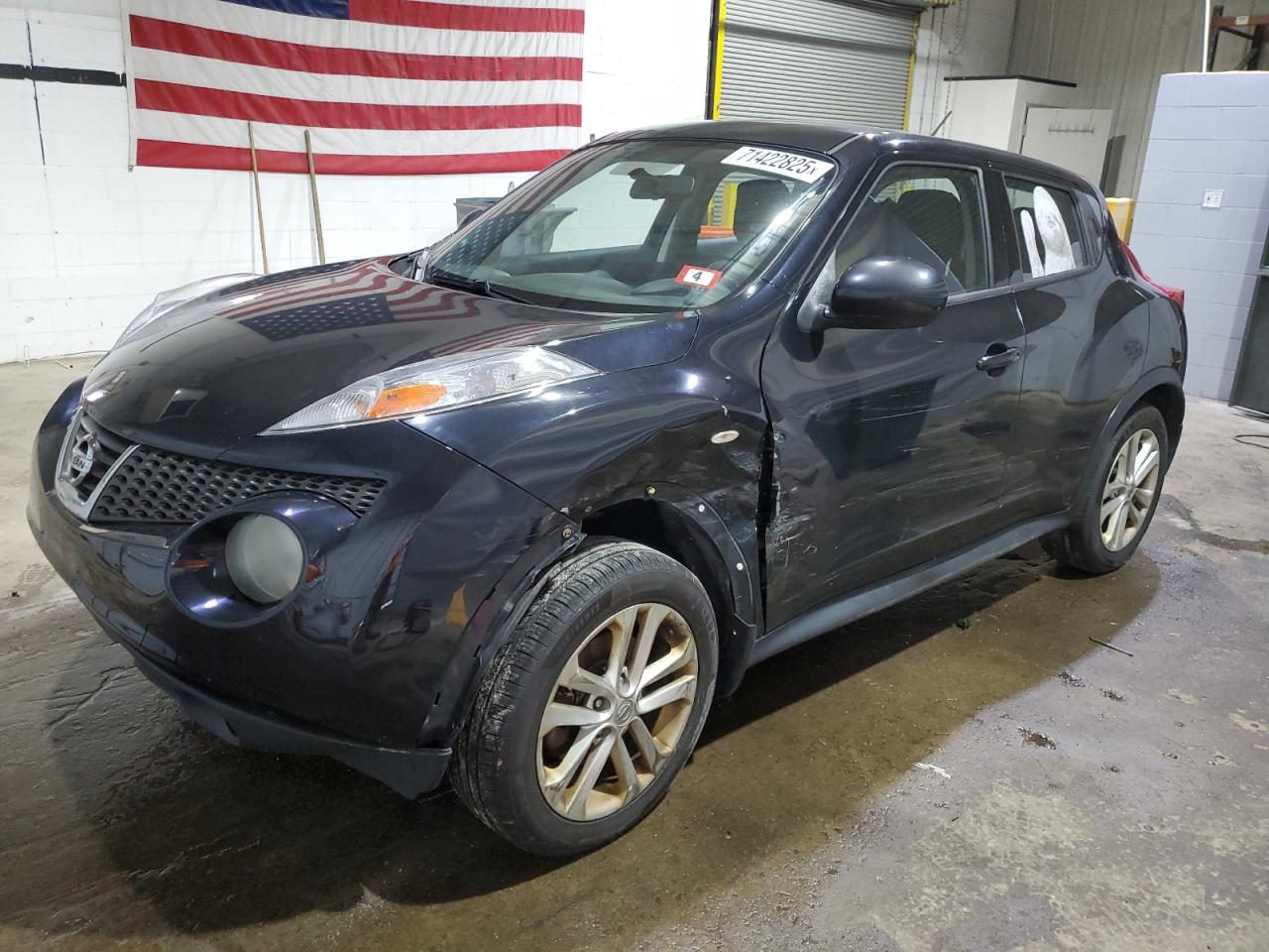 2014 NISSAN JUKE BLACK VIN: JN8AF5MV1ET482462