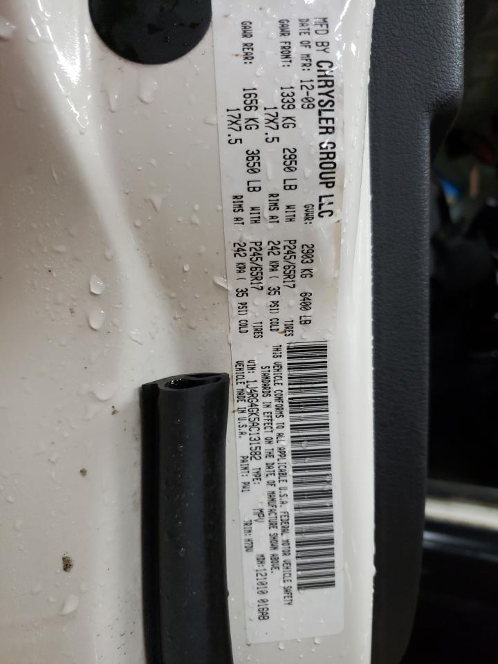 2010 Jeep Commander Sport VIN: 1J4RG4GK5AC131582 Lot: 81515905