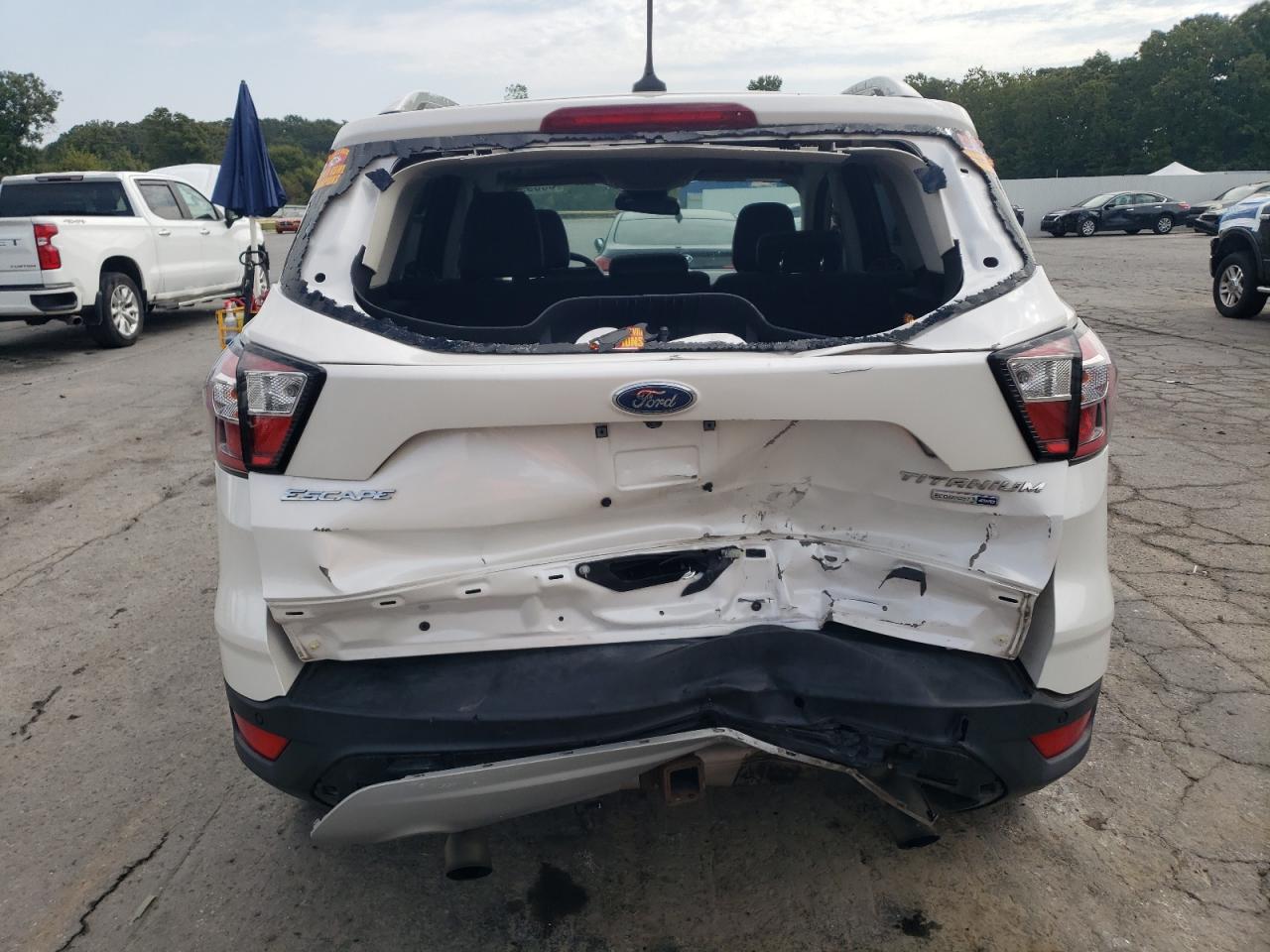 2018 Ford Escape Titanium VIN: 1FMCU9J93JUB12087 Lot: 80099385