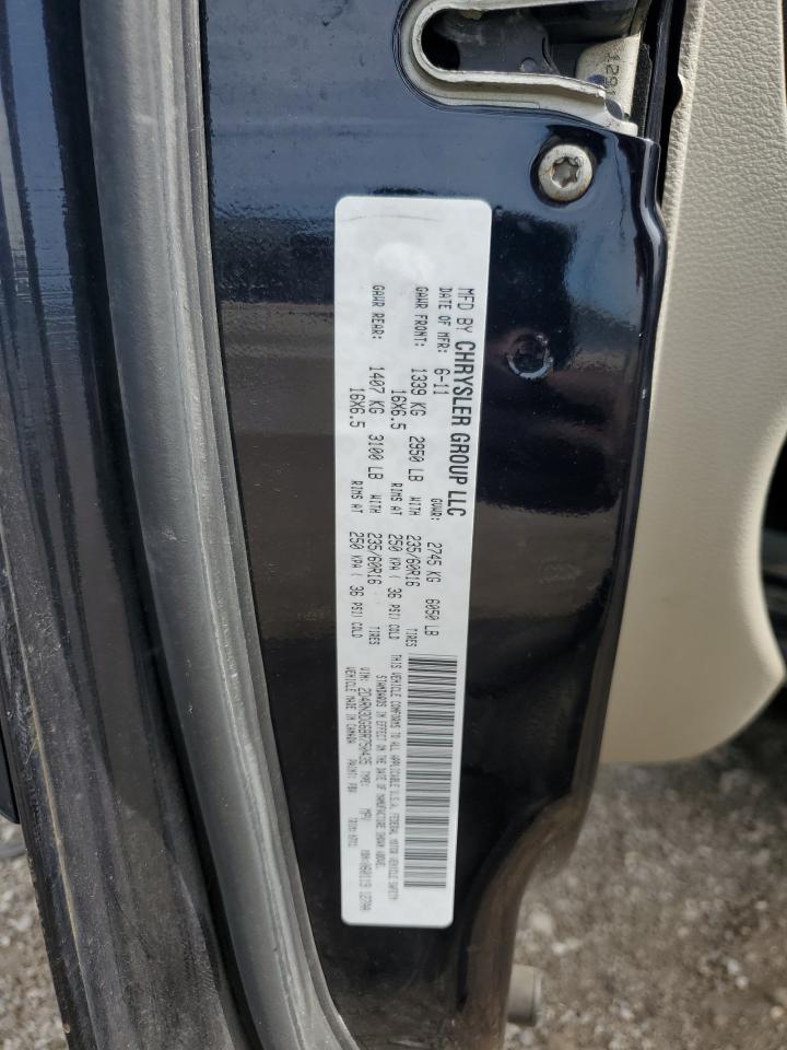 2011 Dodge Grand Caravan Mainstreet VIN: 2D4RN3DG6BR750435 Lot: 71878905