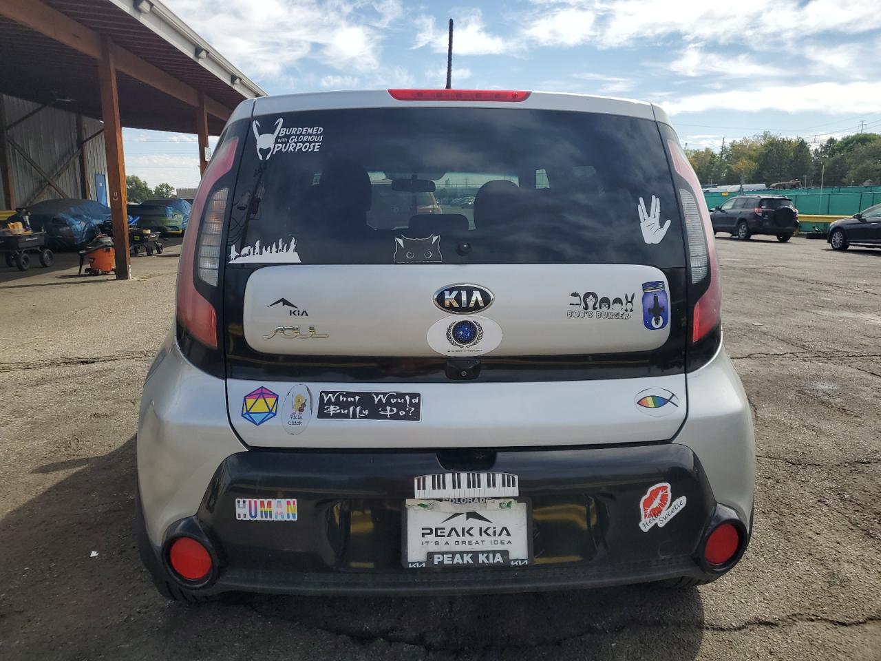 2016 Kia Soul + VIN: KNDJP3A57G7820704 Lot: 80178775