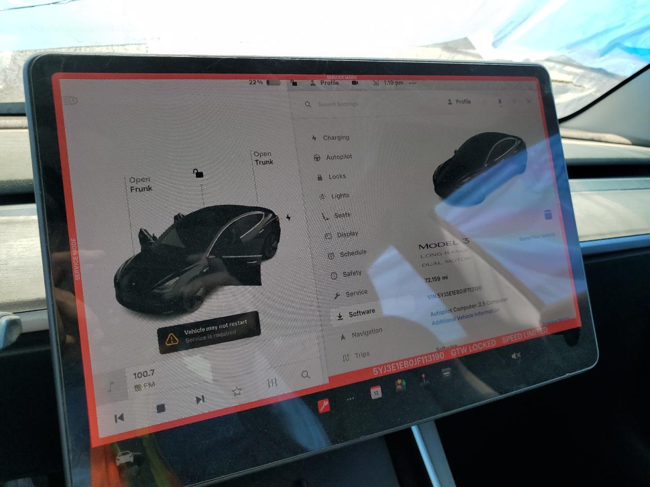 2018 Tesla Model 3 VIN: 5YJ3E1EB0JF113190 Lot: 80114385