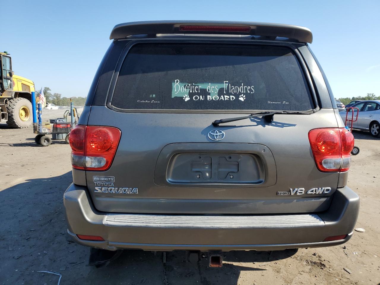 2007 Toyota Sequoia Limited VIN: 5TDBT48A57S280249 Lot: 71448735