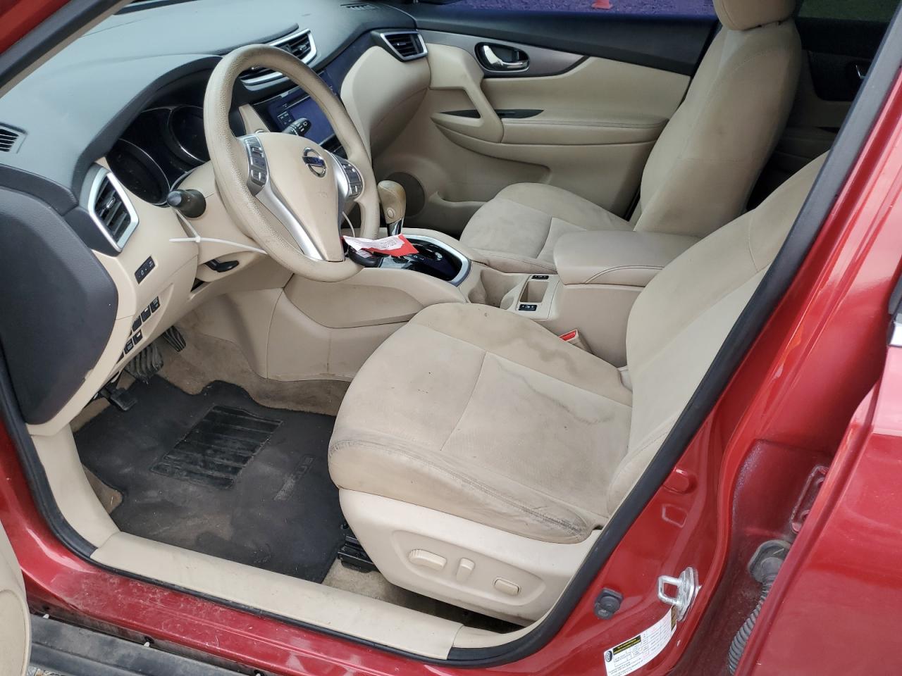 2015 Nissan Rogue S VIN: KNMAT2MV1FP557917 Lot: 81630145