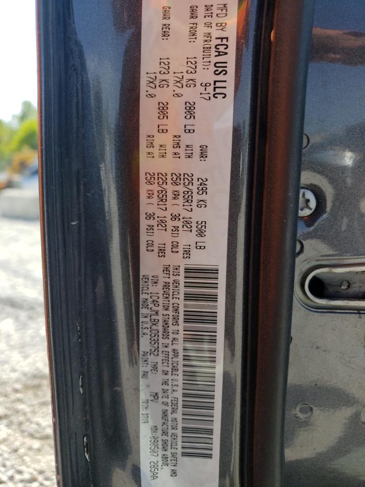 2018 Jeep Cherokee Latitude Plus VIN: 1C4PJMLBXJD535752 Lot: 80700485