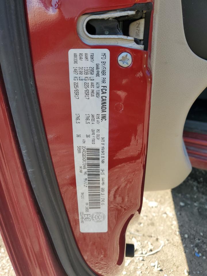 2016 Dodge Grand Caravan Se VIN: 2C4RDGBGXGR172406 Lot: 84281865