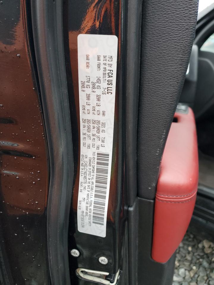 2016 Dodge Durango R/T VIN: 1C4SDJCT4GC485776 Lot: 82052255