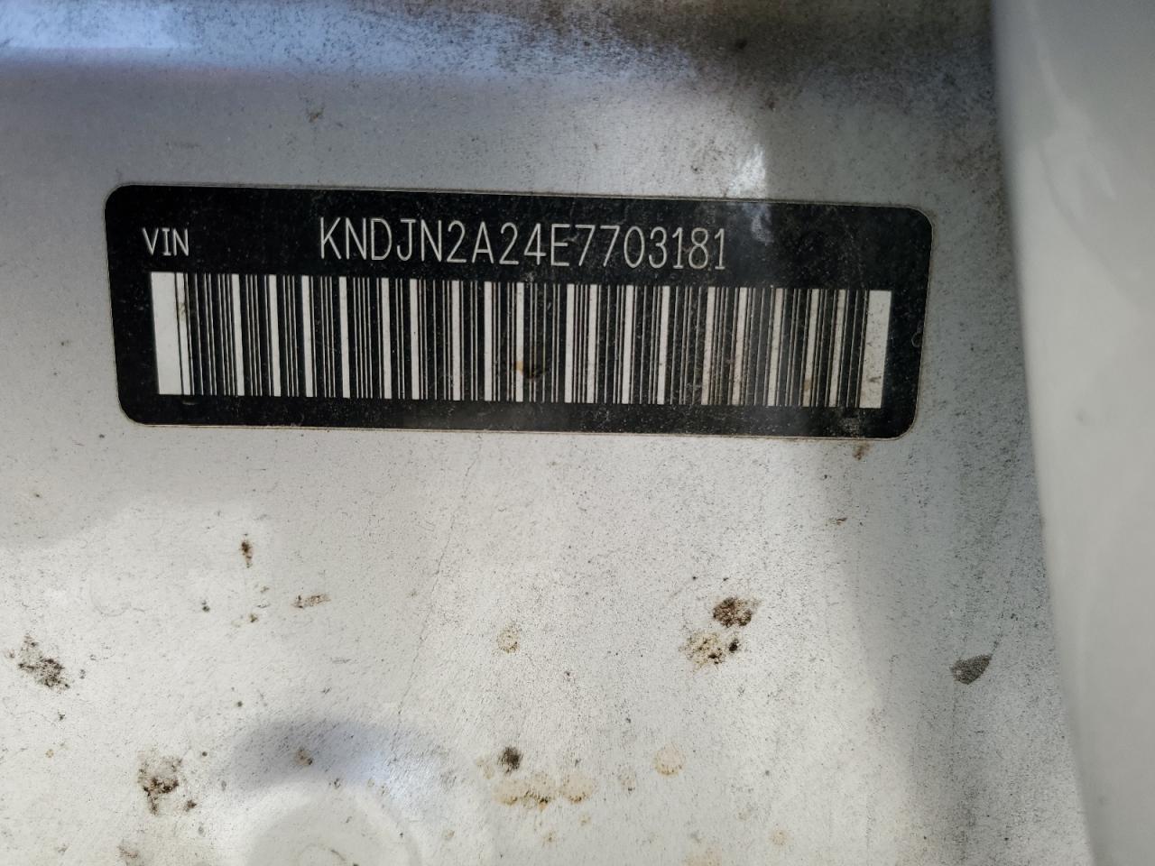 2014 Kia Soul VIN: KNDJN2A24E7703181 Lot: 80745095